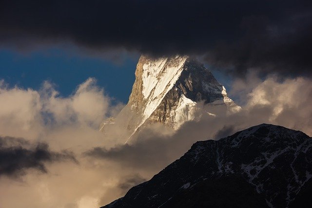 Free download landscape nature nepal mountain free picture to be edited with GIMP free online image editor