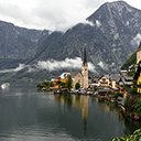 Landscape of Hallstatt Surrounded  screen for extension Chrome web store in OffiDocs Chromium