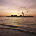 Landscape Photography of Bluewaters Island at Sunset  screen for extension Chrome web store in OffiDocs Chromium
