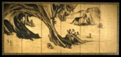 Free download Landscape with Chinese Figures free photo or picture to be edited with GIMP online image editor