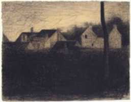 Free download Landscape with Houses free photo or picture to be edited with GIMP online image editor