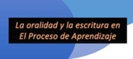 Free download La Oralidad Y La Escritura IMAGE free photo or picture to be edited with GIMP online image editor
