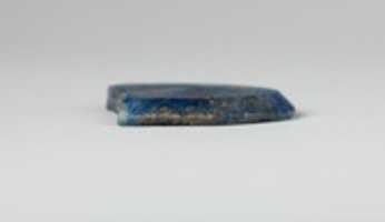Free download Lapis lazuli intaglio: Seated deity free photo or picture to be edited with GIMP online image editor