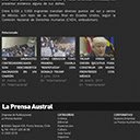 Laprensaaustral.cl Versión Dark  screen for extension Chrome web store in OffiDocs Chromium