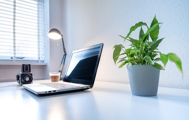 Free download laptop desk office computer camera free picture to be edited with GIMP free online image editor