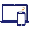 Scherm van laptop naar mobiele telefoon voor uitbreiding Chrome-webwinkel in OffiDocs Chromium