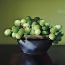 Large bowl and green grapes  screen for extension Chrome web store in OffiDocs Chromium