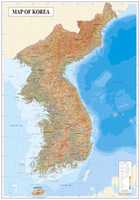 Free download Large Detailed Topography And Geology Map Of Korea. free photo or picture to be edited with GIMP online image editor