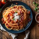 Large plate of spaghetti  screen for extension Chrome web store in OffiDocs Chromium