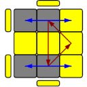 Last Layer Alg Viewer  screen for extension Chrome web store in OffiDocs Chromium