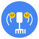 Laugh Track for Hangouts  screen for extension Chrome web store in OffiDocs Chromium