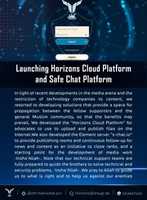 Free download Launching Horizons Cloud Platform and Safe Chat Platform   #Electronic_Horizons_Foundation free photo or picture to be edited with GIMP online image editor