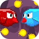 Lava Bird Game Soar Through Fiery Volcanic Challenges!  screen for extension Chrome web store in OffiDocs Chromium