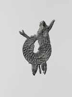 Free download Lead figure of a warrior with spears and shield free photo or picture to be edited with GIMP online image editor