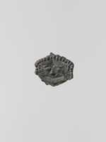 Free download Lead ornament in the form of a gorgoneion (gorgons face) free photo or picture to be edited with GIMP online image editor