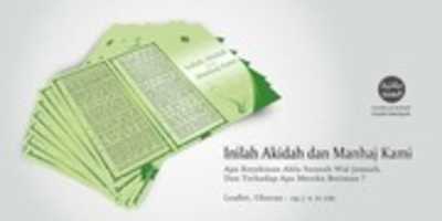 Free download Leaflet Dakwah - Inilah Aqidah & Manhaj Kami free photo or picture to be edited with GIMP online image editor