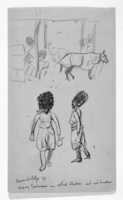 Free download Leaves From a Serbian Sketchbook: Sketch of Soldiers and Horses free photo or picture to be edited with GIMP online image editor