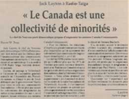 Free download Le Canada est une collectivite de minorites free photo or picture to be edited with GIMP online image editor