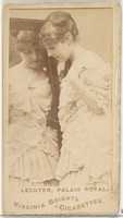 Free download Lecuyer, Palais Royal, from the Actors and Actresses series (N45, Type 1) for Virginia Brights Cigarettes free photo or picture to be edited with GIMP online image editor