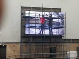 Free download LED Display Installation free photo or picture to be edited with GIMP online image editor