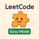 LeetCode Easy  screen for extension Chrome web store in OffiDocs Chromium