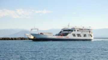 Free download Lefkimmi Ferry free photo or picture to be edited with GIMP online image editor