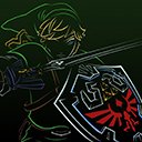 Legend of Zelda Link מסך צבעוני להרחבה חנות האינטרנט של Chrome ב-OffiDocs Chromium