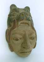 Free download Lenca Indian Terracotta Mask (Reproduction) free photo or picture to be edited with GIMP online image editor