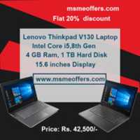 Lenovo Thinkpad V 130 노트북 I 5, 8세대 무료 다운로드 사진 또는 김프 온라인 이미지 편집기로 편집할 사진