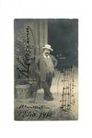Free download Leoncavallo - portrait, signature and music (12 Febb 1910) free photo or picture to be edited with GIMP online image editor