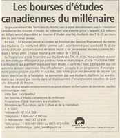 Unduh gratis Les Bourses Detudes Canadiennes Du Millenaire foto atau gambar gratis untuk diedit dengan editor gambar online GIMP