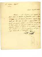 Free download Letter from Luigi Ricci (13 Febb[rai]o 1836) free photo or picture to be edited with GIMP online image editor