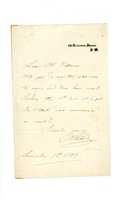 Free download Letter from M. Costa to Mr Pittman (December 5th 1881) free photo or picture to be edited with GIMP online image editor