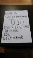 Free download Letter from the Easter Bunny free photo or picture to be edited with GIMP online image editor