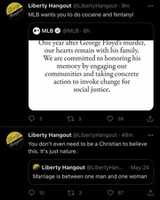 Free download Liberty Hangout Is Racist And Homophobic free photo or picture to be edited with GIMP online image editor