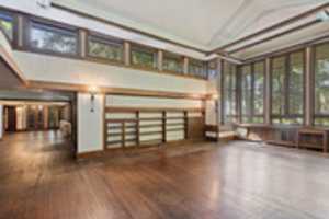 Free download Library Like Frank Lloyd Wright Home In Illinois free photo or picture to be edited with GIMP online image editor