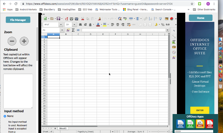 OffiDocs ഓൺലൈനായി പുതിയ LibreOffice 5.3