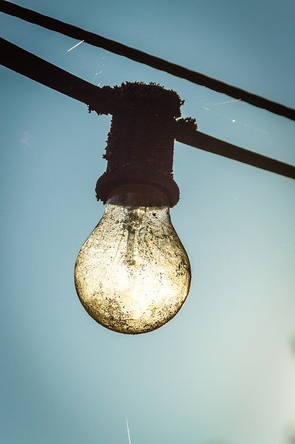 Free download lightbulb fairy lights outdoor old free picture to be edited with GIMP free online image editor