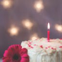 Lighted cake  screen for extension Chrome web store in OffiDocs Chromium