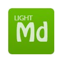 Skrin Light Markdown Editor untuk sambungan kedai web Chrome dalam OffiDocs Chromium