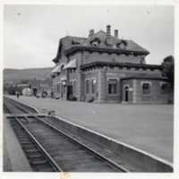 Free download Lillehammer, Norway -  Train Station, 1940 free photo or picture to be edited with GIMP online image editor