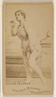 Free download Lillie Ellsner, from the Actors and Actresses series (N45, Type 1) for Virginia Brights Cigarettes free photo or picture to be edited with GIMP online image editor