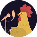 Lil Rooster Money Clicker Idle Game  screen for extension Chrome web store in OffiDocs Chromium