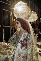 Free download Lily Cole backstage at Christian Lacroix free photo or picture to be edited with GIMP online image editor