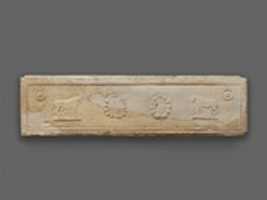 Free download Limestone fragment of a sarcophagus free photo or picture to be edited with GIMP online image editor