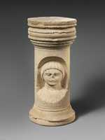 Free download Limestone funerary cippus (tomb marker) free photo or picture to be edited with GIMP online image editor
