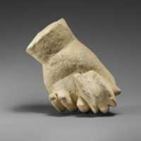 Free download Limestone hand holding a pyxis free photo or picture to be edited with GIMP online image editor