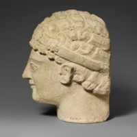 Free download Limestone head of a beardless male free photo or picture to be edited with GIMP online image editor