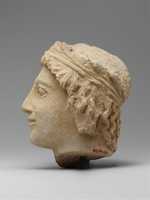 Free download Limestone head of a wreathed youth free photo or picture to be edited with GIMP online image editor