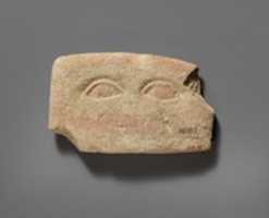 Free download Limestone plaque with two eyes free photo or picture to be edited with GIMP online image editor
